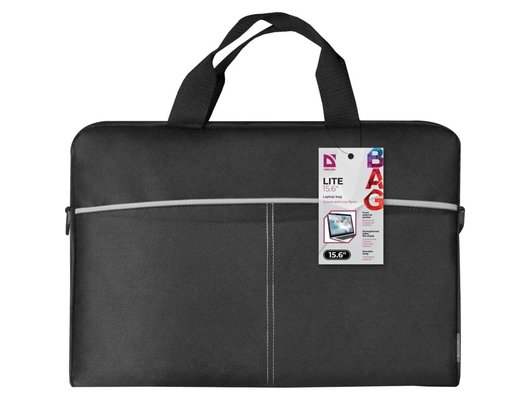 Кейс для ноутбука Defender Lite black/gray для ноутбука 15.6